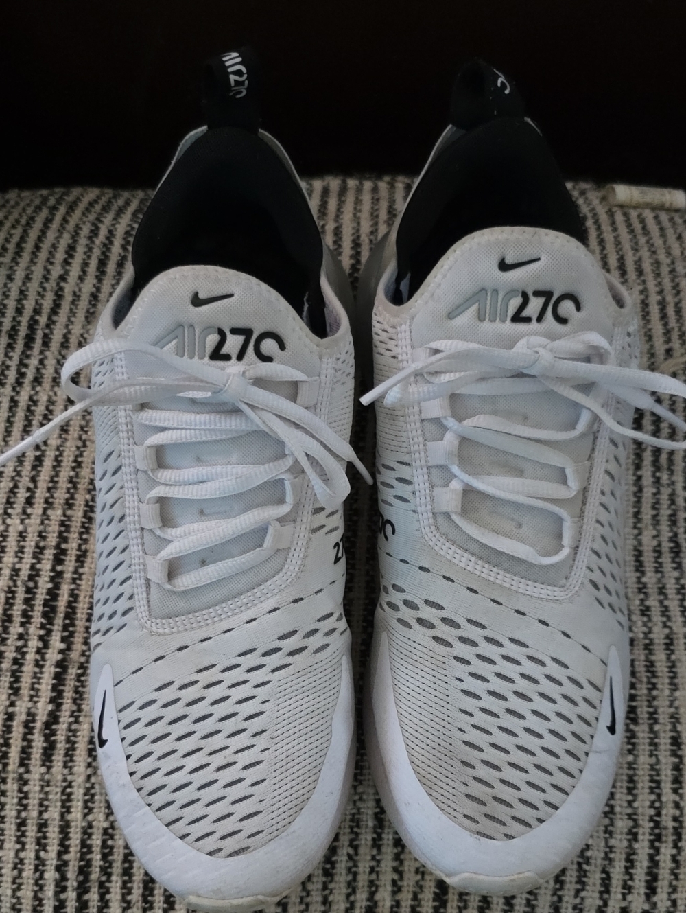 Nike Air 27C Men's White/Black Running Shoes